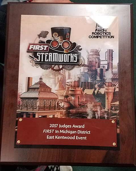 FRC Judges Award