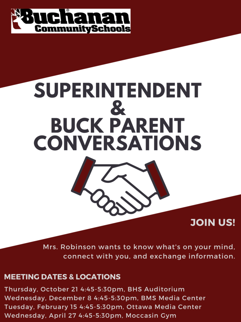 Superintendent & Buck Parent Conversations