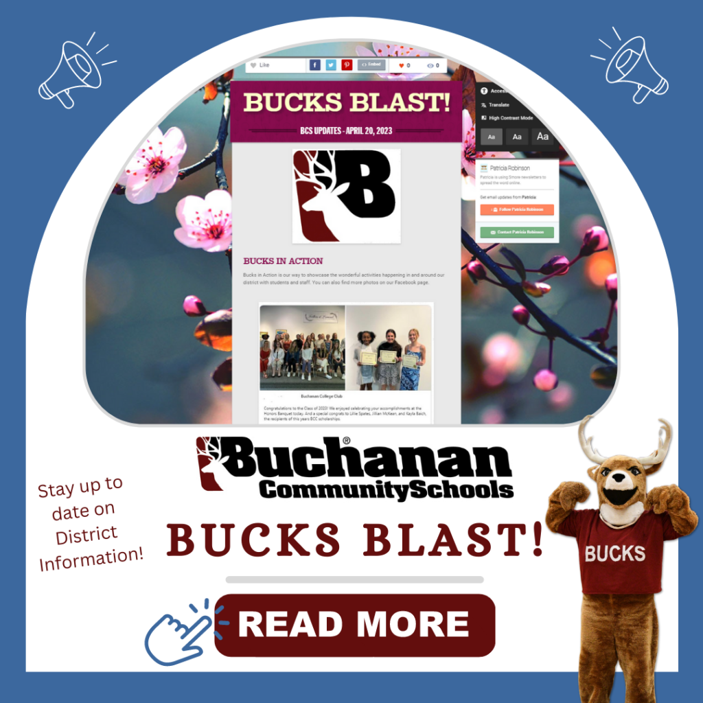 Bucks Blast 4-20-2023. Click image to view newsletter