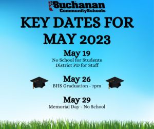 Key Dates for May 2023 Image of PDF