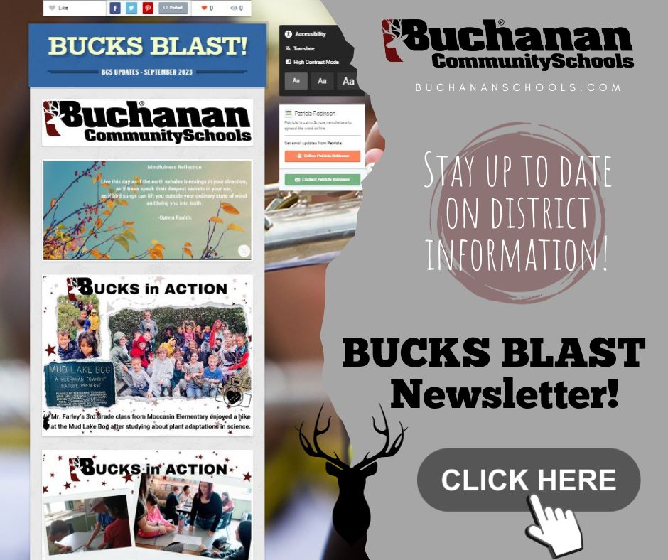 Bucks Blast Newsletter - Stay up to date on District Information 9-22-2023