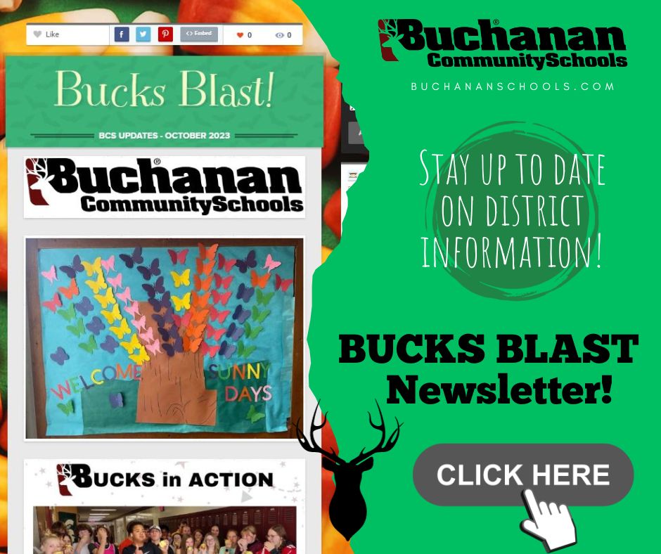 Bucks Blast - Stay up to date on district information - click here