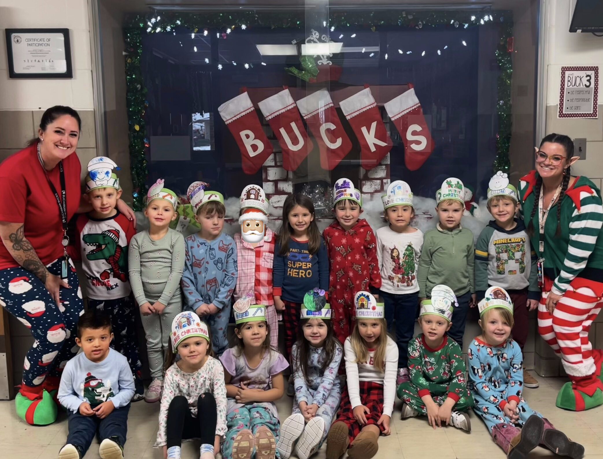  Miss Shaner's group picture from pajama day!