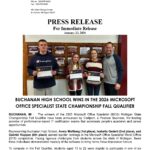 Page 1 of the Press Release - BHS Wins in the 2026 microsoft office specialist state championship fall qualifier